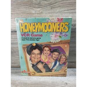 The Honeymooners VCR Game Mattel 1986 Vintage TV Show Nostalgia